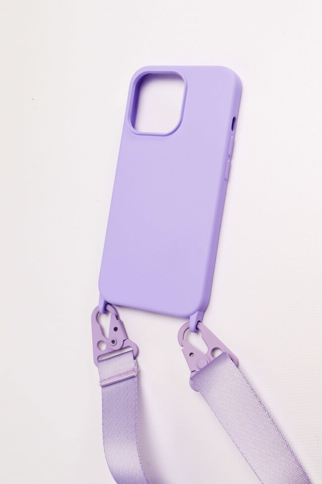 Silicone Case With Strap (IPhone13Pro Max)