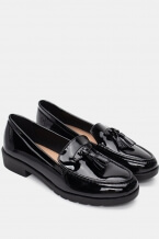 Черно-Лачена кожа